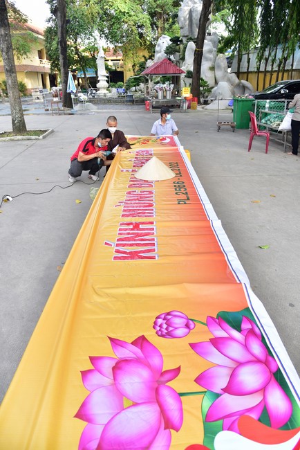Preparing for the Vesak Great Ceremony of Buddha's Birthday 2022 (part 1)