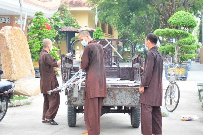 Preparing for the Vesak Great Ceremony of Buddha's Birthday 2022 (part 1)
