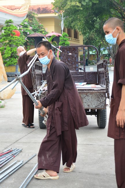 Preparing for the Vesak Great Ceremony of Buddha's Birthday 2022 (part 1)