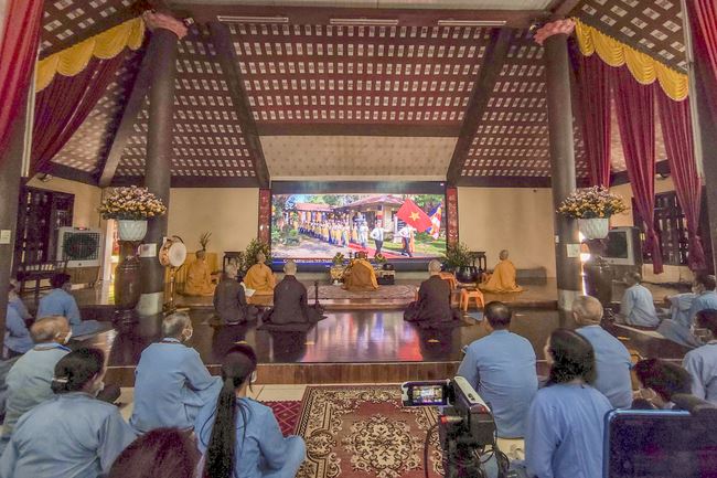 Buddha bathing ceremony - Opening of the Buddha's Birthday week at Hoa Phuc Pagoda