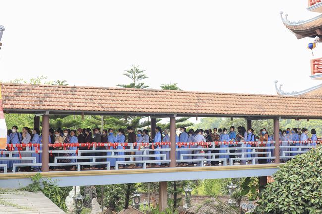 Buddha bathing ceremony - Opening of the Buddha's Birthday week at Hoa Phuc Pagoda