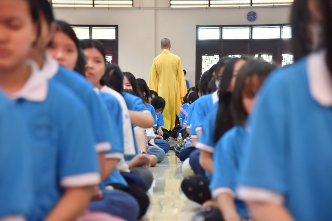 The 6th Day of Huong Phap Branch 's Teenage Retreat, Cu Chi