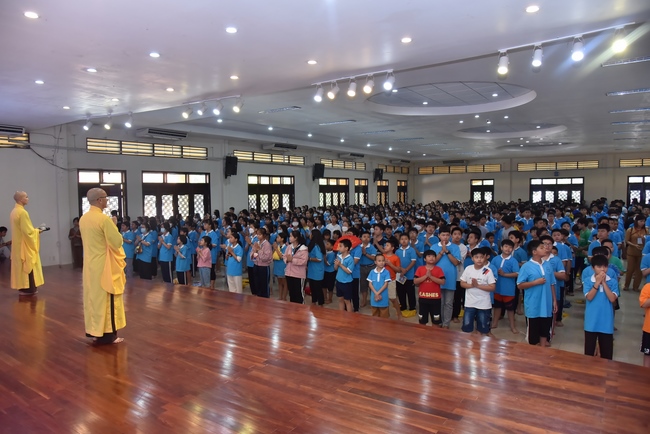 The Last Day of Huong Phap Branch 's Teenage Retreat, Cu Chi