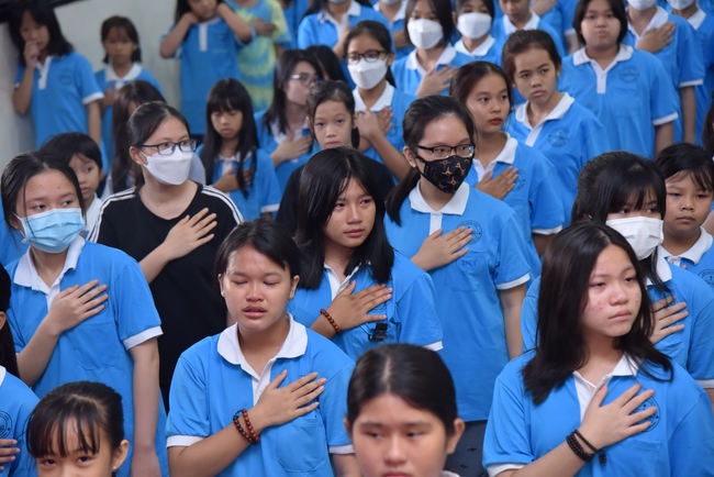 The Last Day of Huong Phap Branch 's Teenage Retreat, Cu Chi
