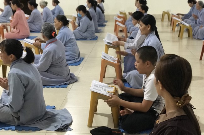Repentant Ceremony at Dong Cao pagoda in Thanh Hoa