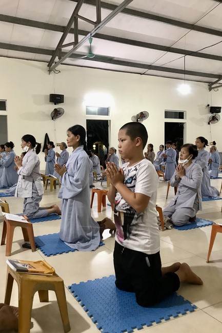 Repentant Ceremony at Dong Cao pagoda in Thanh Hoa