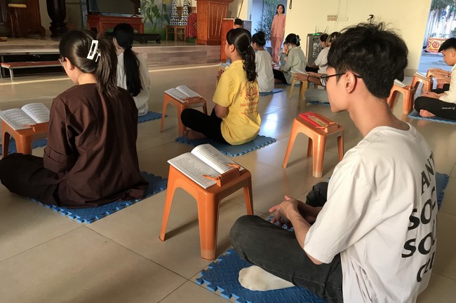 The Rite of wishes for the Exam in 2022 at Dong Cao Pagoda