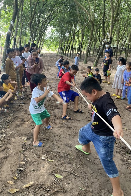 Kid Playground at Suoi Phap Pagoda