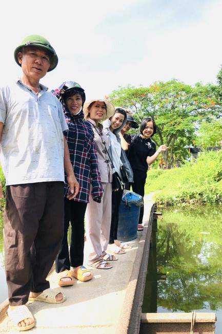 The charity program on May at Dong Cao Pagoda