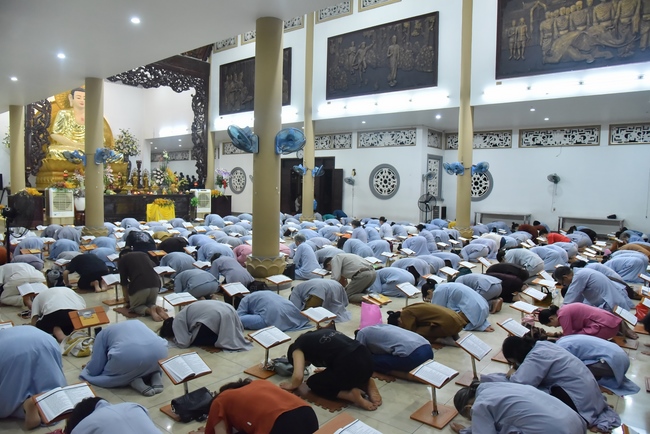 Repentance ceremony on April 29th, Year of the Tiger