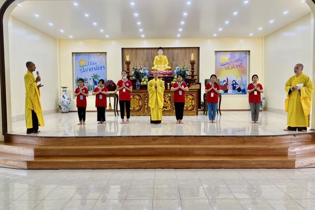 Starting of Summer Retreat at Tay Khanh Pagoda