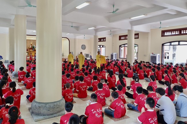 Starting of Summer Retreat at Tay Khanh Pagoda