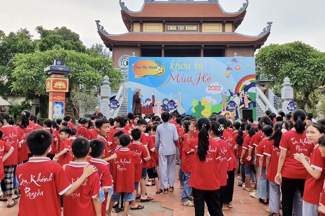 Starting of Summer Retreat at Tay Khanh Pagoda