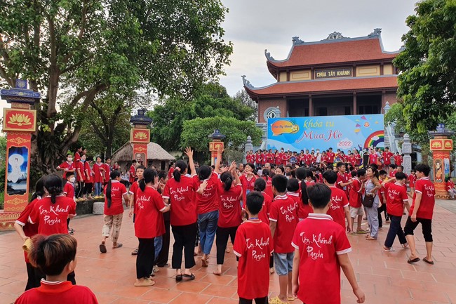 Starting of Summer Retreat at Tay Khanh Pagoda