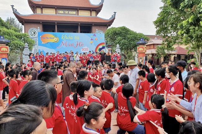 Starting of Summer Retreat at Tay Khanh Pagoda