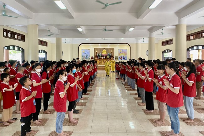 Starting of Summer Retreat at Tay Khanh Pagoda