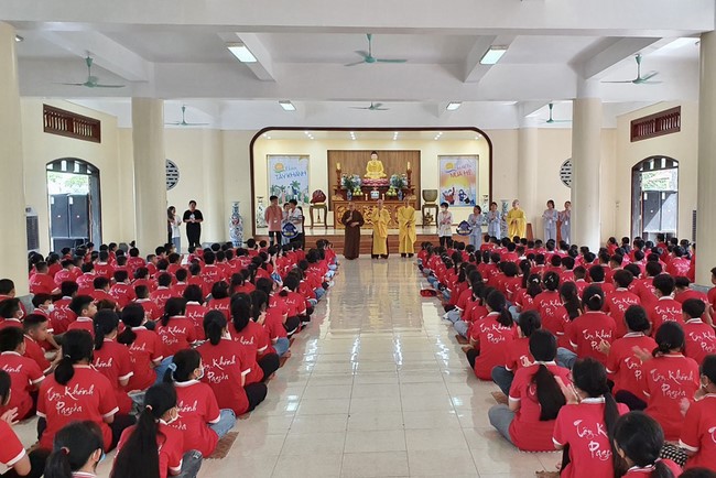Starting of Summer Retreat at Tay Khanh Pagoda