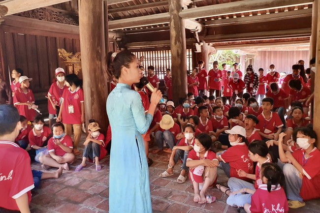 The 2nd day of Teenage Retreat in summer at Tay Khanh pagoda