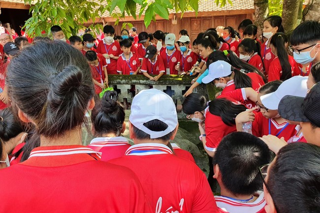 The 2nd day of Teenage Retreat in summer at Tay Khanh pagoda