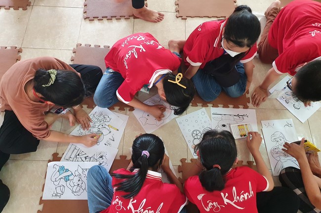 The 2nd day of Teenage Retreat in summer at Tay Khanh pagoda