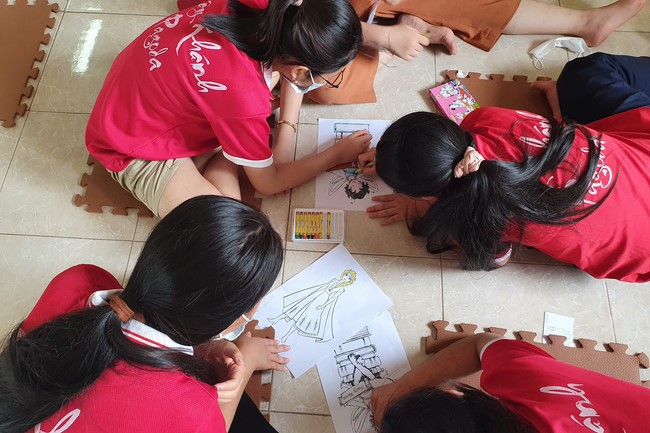 The 2nd day of Teenage Retreat in summer at Tay Khanh pagoda