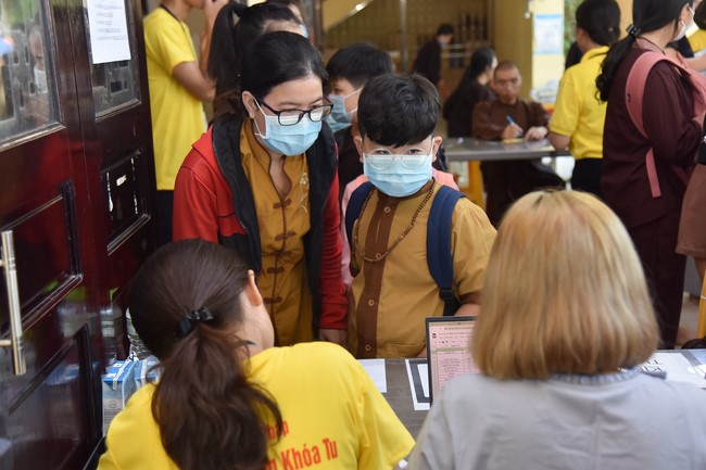 Entering of the Teenage Retreat - Temporary Ordination for Children