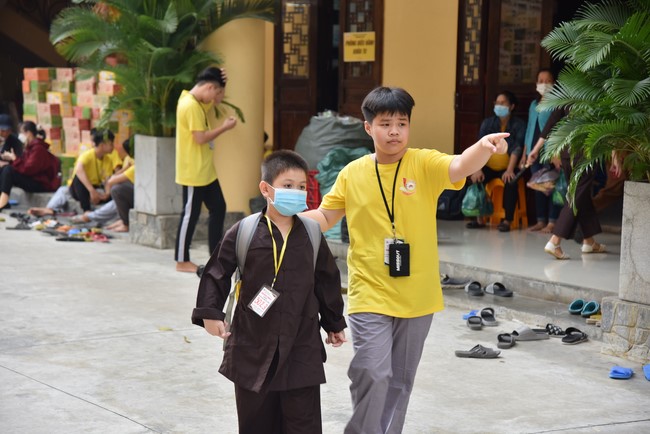 Entering of the Teenage Retreat - Temporary Ordination for Children