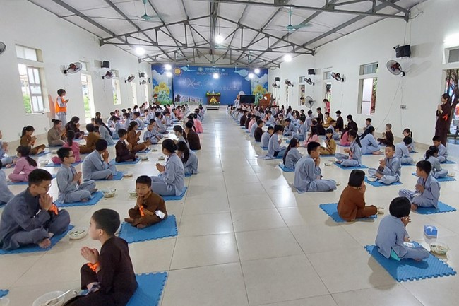 The 2nd Day of Temporary Ordination in Summer for Children