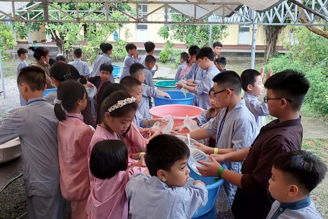 The 2nd Day of Temporary Ordination in Summer for Children