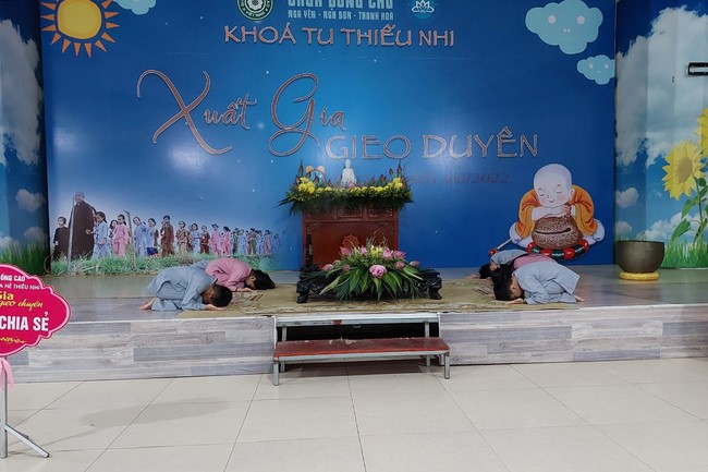 The 2nd Day of Temporary Ordination in Summer for Children