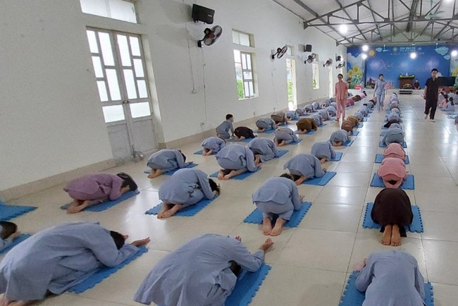 The 2nd Day of Temporary Ordination in Summer for Children