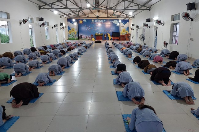 The 2nd Day of Temporary Ordination in Summer for Children