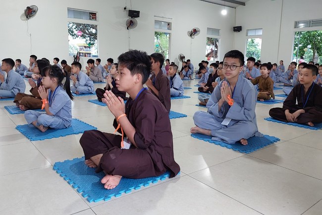 The 2nd Day of Temporary Ordination in Summer for Children