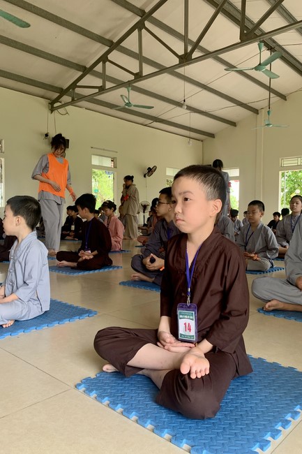 The 2nd Day of Temporary Ordination in Summer for Children