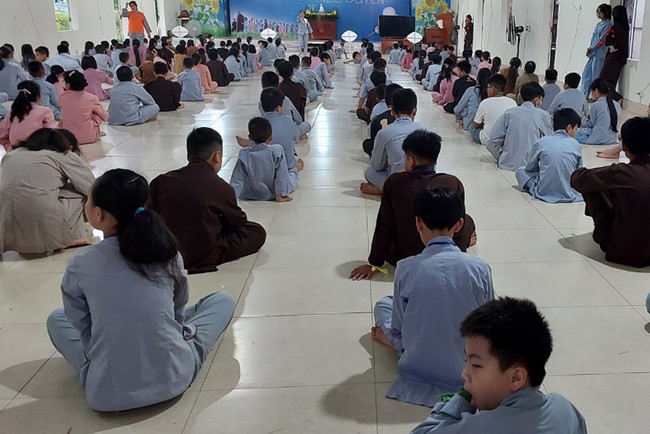 The 2nd Day of Temporary Ordination in Summer for Children