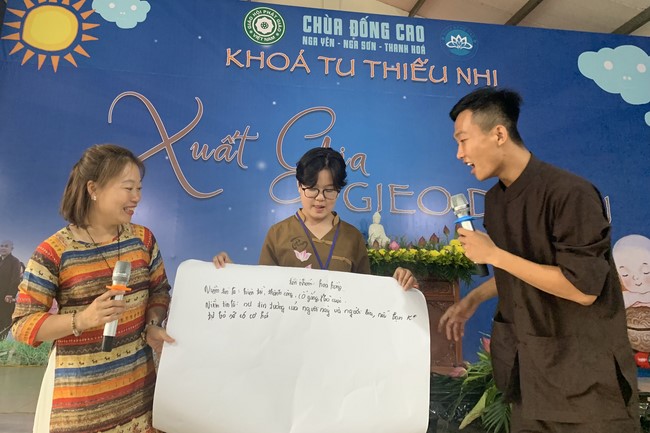 The 2nd Day of Temporary Ordination in Summer for Children