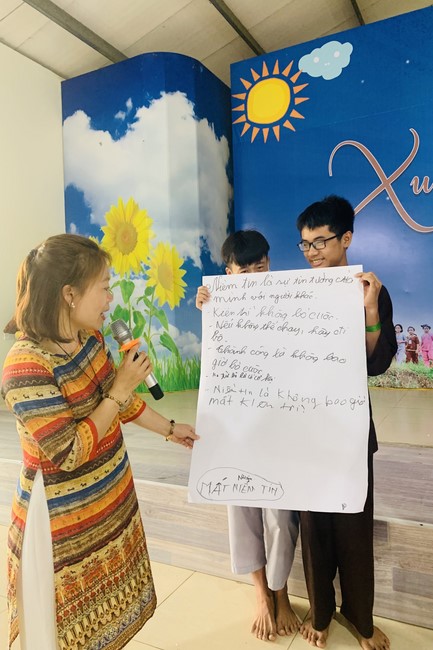 The 2nd Day of Temporary Ordination in Summer for Children