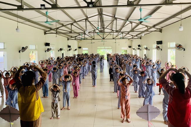 The 2nd Day of Temporary Ordination in Summer for Children