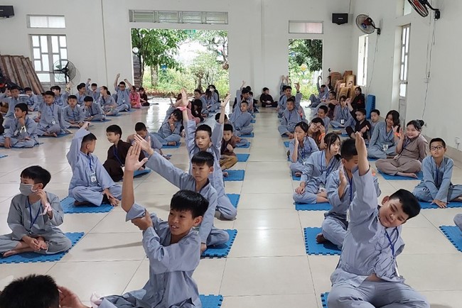 The 2nd Day of Temporary Ordination in Summer for Children