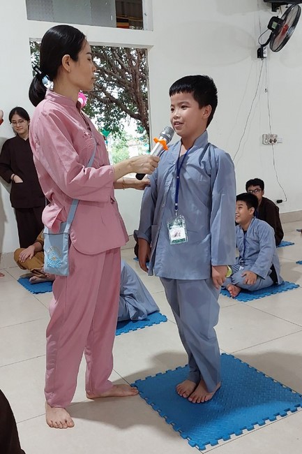 The 2nd Day of Temporary Ordination in Summer for Children