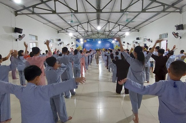 The 2nd Day of Temporary Ordination in Summer for Children