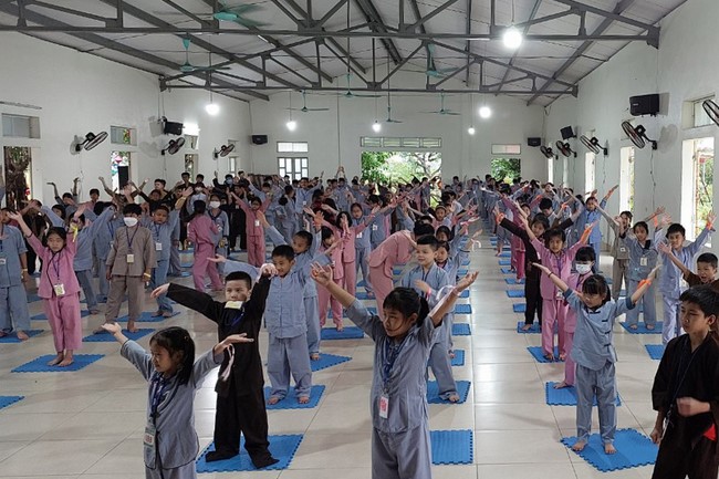 The 2nd Day of Temporary Ordination in Summer for Children