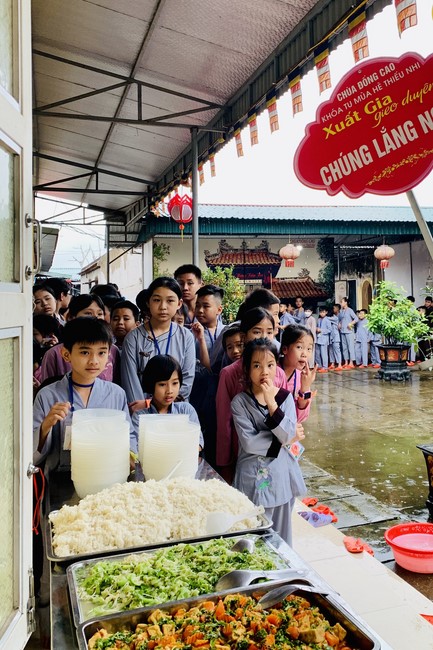 The 2nd Day of Temporary Ordination in Summer for Children