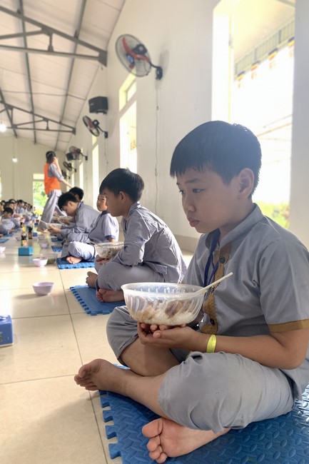 The 2nd Day of Temporary Ordination in Summer for Children