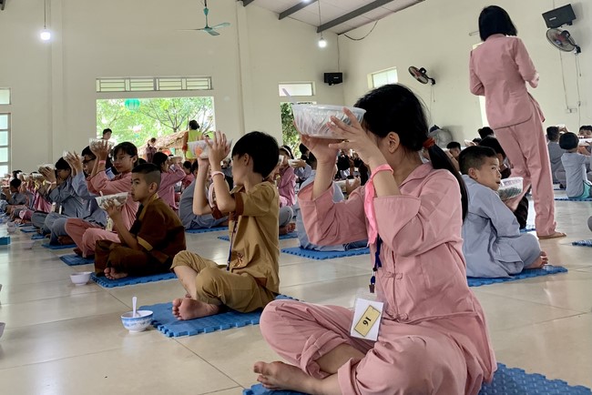 The 2nd Day of Temporary Ordination in Summer for Children