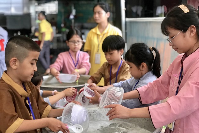 The 2nd Day of Temporary Ordination in Summer for Children