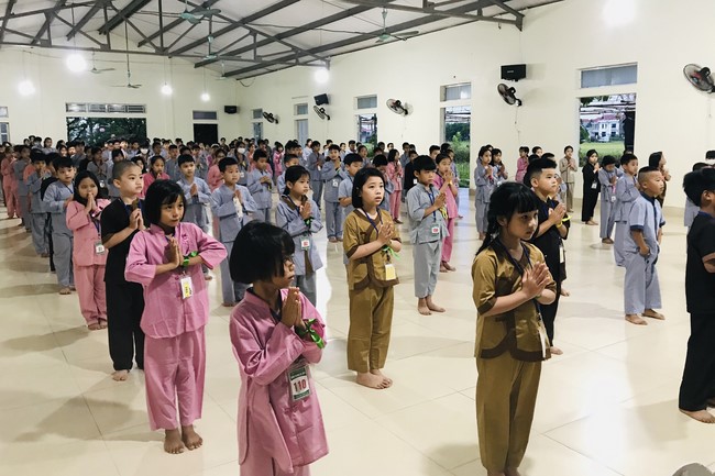 The 2nd Day of Temporary Ordination in Summer for Children