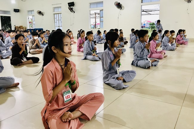 The 2nd Day of Temporary Ordination in Summer for Children