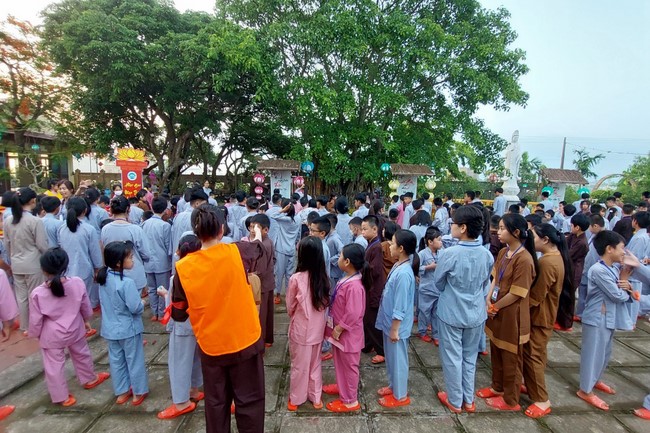 The 2nd Day of Temporary Ordination in Summer for Children