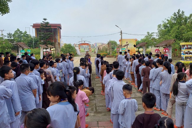 The 2nd Day of Temporary Ordination in Summer for Children